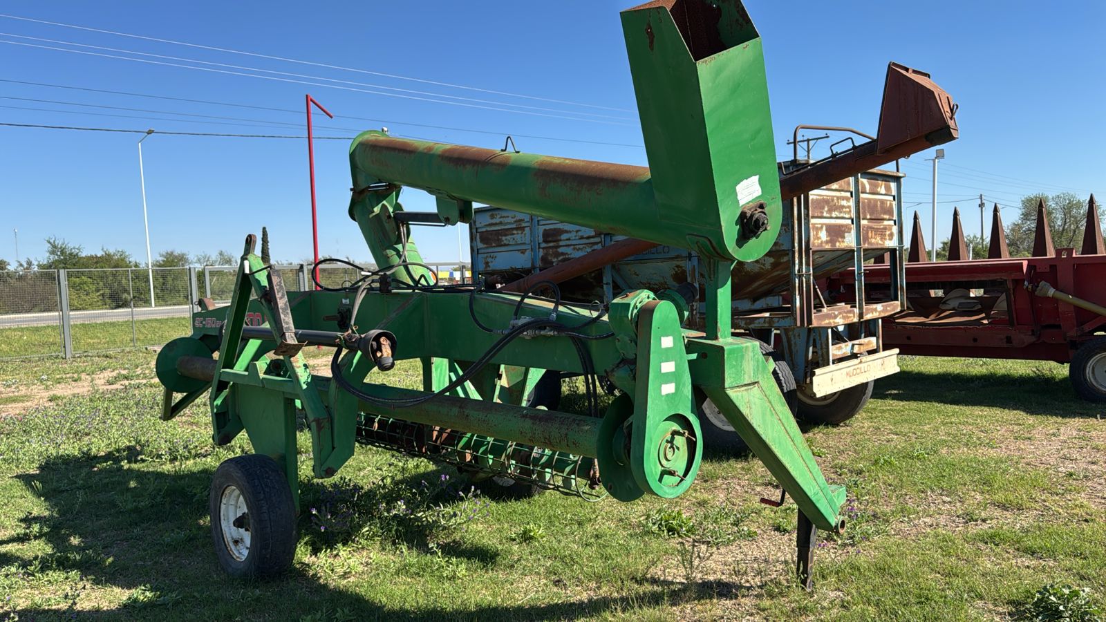 Extractora de granos secos